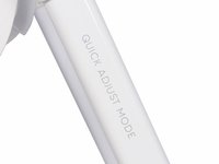 Scaun de masa pliabil 2 in 1, ajustabil pe inaltime, cu centura de siguranta si 2 tavite, Colibro Noto Dove - 11