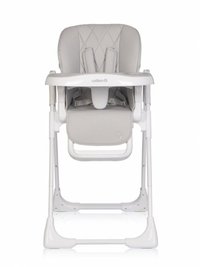 Scaun de masa pliabil 2 in 1, ajustabil pe inaltime, cu centura de siguranta si 2 tavite, Colibro Noto Dove - 12