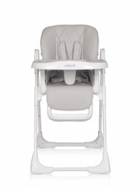 Scaun de masa pliabil 2 in 1, ajustabil pe inaltime, cu centura de siguranta si 2 tavite, Colibro Noto Dove - 13