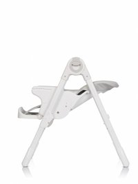 Scaun de masa pliabil 2 in 1, ajustabil pe inaltime, cu centura de siguranta si 2 tavite, Colibro Noto Dove - 15