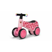 Ride-On pentru copii fara pedale Lionelo Sammy 12-36 luni roz, roti din spuma Eva, ghidon iluminat, greutate maxima admisa 25 kg - 1