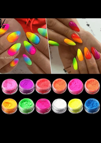 Pigment neon set 12 culori - 1