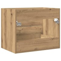 Dulap de baie pentru chiuveta din lemn prelucrat Stejar Artisan - 8