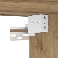 Dulap de baie pentru chiuveta din lemn prelucrat Stejar Artisan - 9