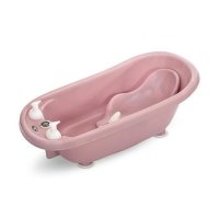Cadita Lorelli Nordic Pink 88 cm cu Termometru si Accesorii pentru Bebei - 1