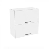 Corp suspendat 60 YANA, 2 usi rabatabile, corp alb, fronturi alb, 60x30x60 cm - 1
