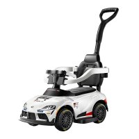 Masinuta premergator pentru copii, 3 in 1, Toyota GR Supra GT4 30W 6V, alba - 1