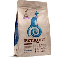PETKULT Adult Care Sterilised, Rață, hrană uscată pisici sterilizate, 7kg - 2