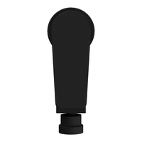 Baterie pentru bideu Celesta Aria neagra cu monocomanda si finisaj mat - 3