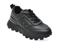Pantofi sport dama FLAVIA PASSINI 8799991, negri, din piele naturala - 1