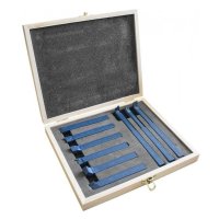 Set de cutite Gude 40322 pentru strunjire metalica, 9 piese variate - 1