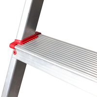 Scara pliabila din aluminiu 1111 cu 5 trepte si platforma - inaltime 181 cm, capacitate 150 Kg - 2