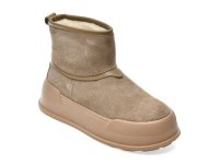 Ghete maro GRYXX 8335 din piele intoarsa premium - 1