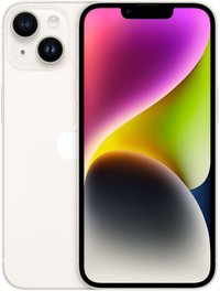 Apple iPhone 14 128 GB Starlight Excelent - 1