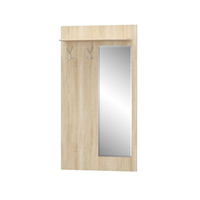 Cuier cu oglinda TIPS, stejar sonoma, 83,2x21,6x153 cm - 1
