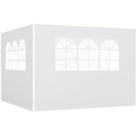 Outsunny Panouri Laterale pentru Gazebo Pop-Up 3x2m Alb | Aosom Romania - 1