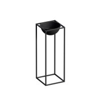 Ghiveci decorativ GED021 Negru 22x60x22 cm - 4