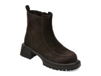 Ghete dama GRYXX 2730 maro din piele intoarsa - 1