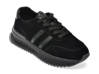 Pantofi sport GRYXX 187082 negri din piele intoarsa pentru femei - 1