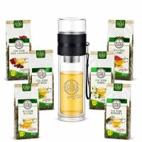 Refresh Kit (Sticla BrewTravel + 6 ceaiuri verzi) - 1