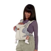 Marsupiu bebe, Jane, Dual, Ergonomic, De la nastere pana la 15 Kg, Conform EN 13209-22015, Sand - 4
