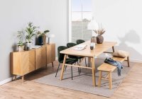 Banca Galway din stejar natural, 45 x 200 x 36 cm - 3