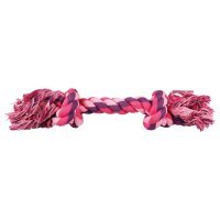 Jucarie Sfoara cu 2 Noduri pentru Caini TRIXIE, 40cm, Multicolor - 2