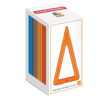 Joc de Constructie Magnetic Magformers Isosceles Triangle - 12 piese in forma de triunghi isoscel - 1