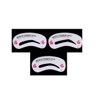 Set 3 Sabloane pentru Sprancene Makeup Magical - 2