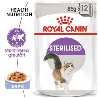 Royal Canin Sterilised Adult hrana umeda pisica sterilizata (in aspic), 12 x 85 g - 1