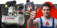 Compresor de aer cu ulei Tagred TA300N, rezervor 24 L, 3.4 CP, set pneumatic cu 6 elemente - 18