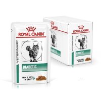 Royal Canin Diabetic Cat, hrana umeda pisica in sos/ gravy, 12x85 g - 1