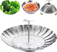 Sita inox pentru gatit la aburi - 1
