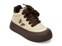 Ghete bej GRYXX, model 870618, din piele ecologica pentru femei - 1