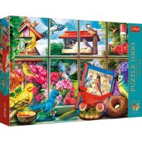 Puzzle Trefl 1000 Premium Plus Tea Time - Lumea Pasarilor - 1