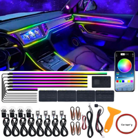Banda Symphony 18 in 1 lumina ambientala auto RGB dinamice - 1