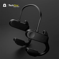 Casti cu conductie osoasa Techstar® F3, Bluetooth 5.0, Functie de apelare, Baterie 180mAh, Rezistente la apa - 7