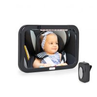 Oglinda auto retrovizoare Cangaroo cu lumina LED Baby car - 9