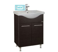 Set Baza front MDF si Lavoar seria 153, 60 cm, wenge - 1