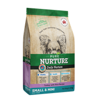 Hrana caini de talie mica si mini Pure Nurture, cu orez si curcan, 2 kg - 1