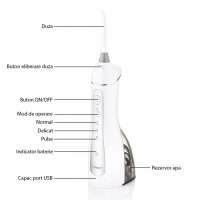 Irigator oral dus bucal Vitammy Hydra profesional Alb - 6