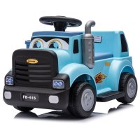 Camion electric multifunctional 2 in1 Lightning 33 pentru copii 18-36 luni,  30W 6V, culoare Light blue - 1