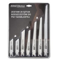 Set Kraft&Dele D1665: fierastrau electric de 1600 W si 28 de lame sabie D10780 - 7