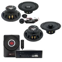 Pachet Difuzoare Auto cu subwoofer Volkswagen Taigo 2020-2023 ESB 1000 340 W - 1