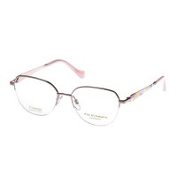 Rame de vedere pentru dama Ana Hickmann AH1617T 13A, roz, stil Browline - 1