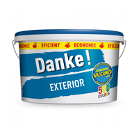 Vopsea lavabila exterior Danke 5 L - Rezistenta si Acoperire Eficienta - 1