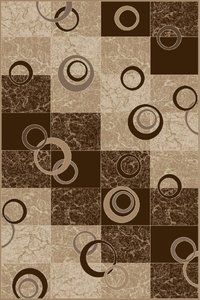 Covor Modern Daffi, Bej / Maro, 200x300 cm - 1