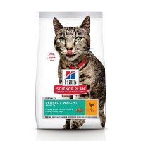 HILL'S SCIENCE PLAN Perfect Weight, Pui, hrană uscată pisici, managementul greutății, 2.5 Kg - 2