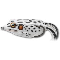 Naluca Livetarget Hollow Frog Walking Bait, culoare Albino-White, 5.5cm, 18g - 1