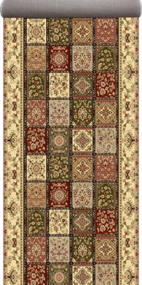 Covor Traversa Lotos Timbre, Bej 150x400 cm, 1800 gr/mp - 1